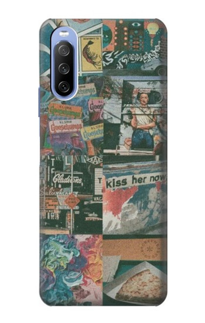 S3909 Vintage Poster Case For Sony Xperia 10 III Lite