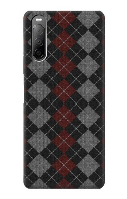 S3907 Sweater Texture Case For Sony Xperia 10 II