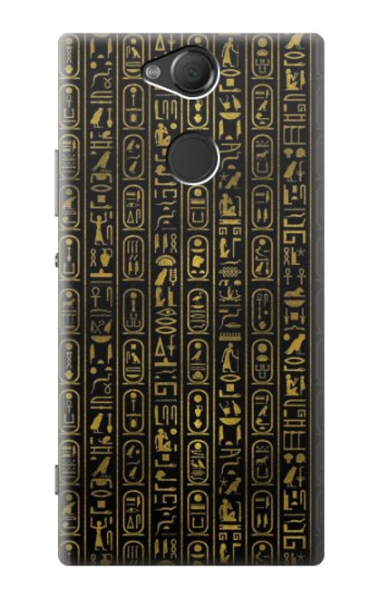S3869 Ancient Egyptian Hieroglyphic Case For Sony Xperia XA2