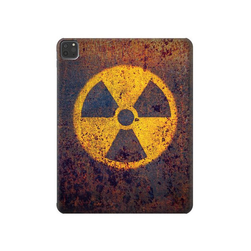 S3892 Nuclear Hazard Hard Case For iPad Pro 11 (2021,2020,2018, 3rd, 2nd, 1st)