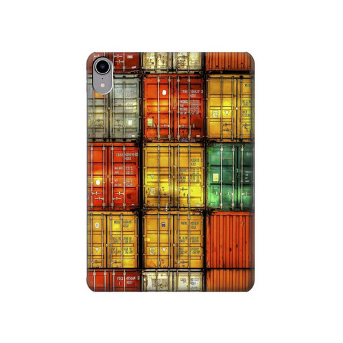 S3861 Colorful Container Block Hard Case For iPad mini 6, iPad mini (2021)