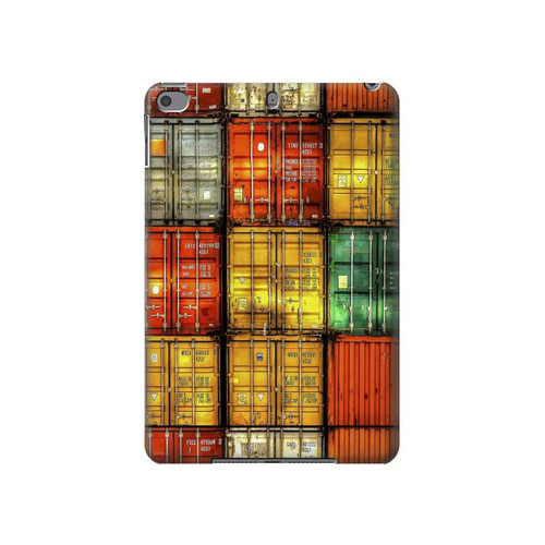 S3861 Colorful Container Block Hard Case For iPad mini 4, iPad mini 5, iPad mini 5 (2019)