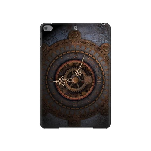 S3908 Vintage Clock Hard Case For iPad mini 4, iPad mini 5, iPad mini 5 (2019)