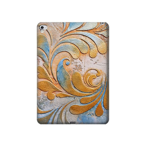 S3875 Canvas Vintage Rugs Hard Case For iPad Pro 12.9 (2015,2017)