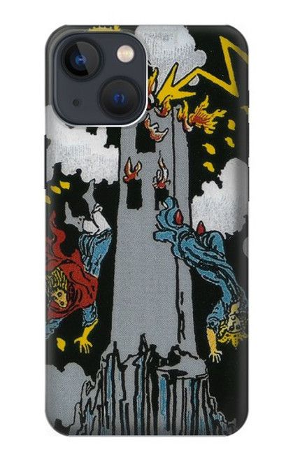 S3745 Tarot Card The Tower Case For iPhone 14