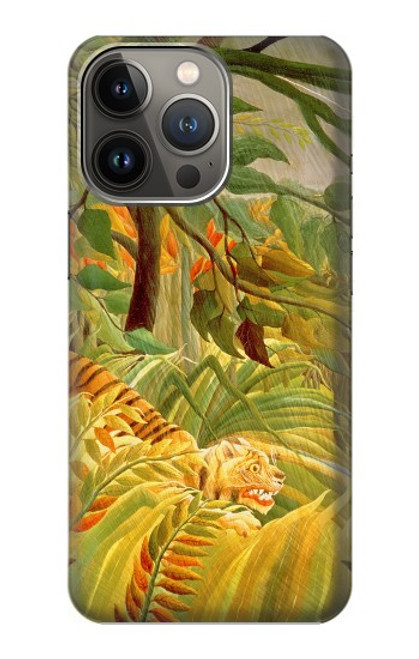 S3344 Henri Rousseau Tiger in a Tropical Storm Case For iPhone 14 Pro