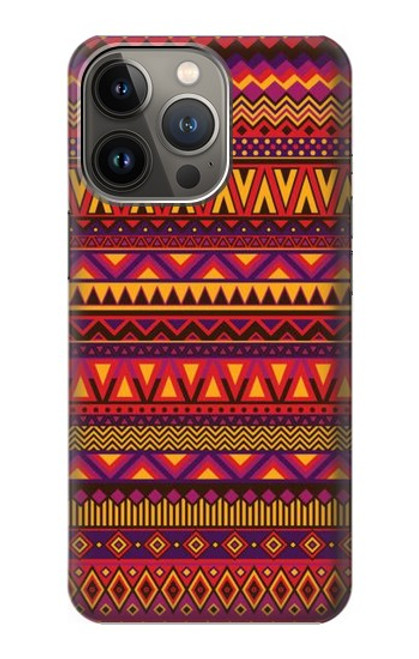 S3404 Aztecs Pattern Case For iPhone 14 Pro