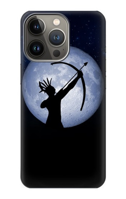 S3489 Indian Hunter Moon Case For iPhone 14 Pro