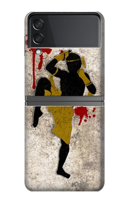 S2635 Muay Thai Kickboxing Fight Blood Case For Samsung Galaxy Z Flip 4