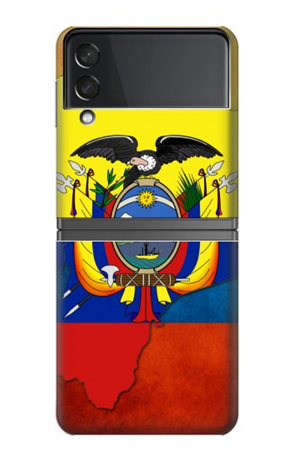 S3020 Ecuador Flag Case For Samsung Galaxy Z Flip 4