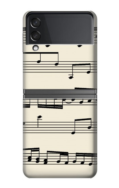 S3082 Music Sheet Case For Samsung Galaxy Z Flip 4