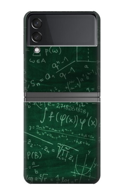 S3190 Math Formula Greenboard Case For Samsung Galaxy Z Flip 4