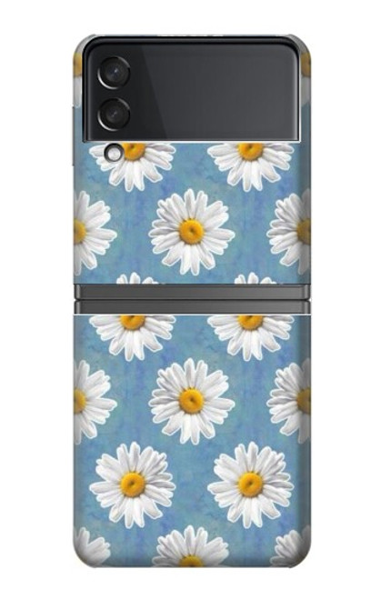 S3454 Floral Daisy Case For Samsung Galaxy Z Flip 4