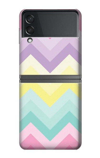 S3514 Rainbow Zigzag Case For Samsung Galaxy Z Flip 4