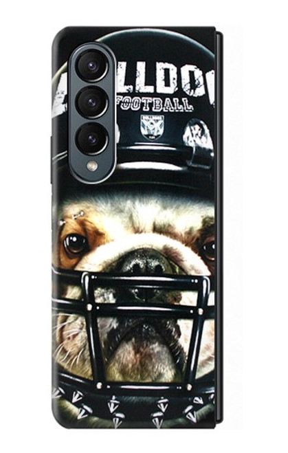 S0098 Bulldog American Football Case For Samsung Galaxy Z Fold 4