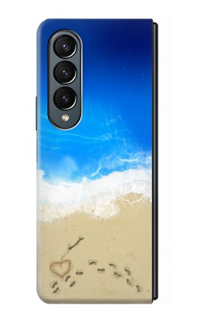 S0912 Relax Beach Case For Samsung Galaxy Z Fold 4