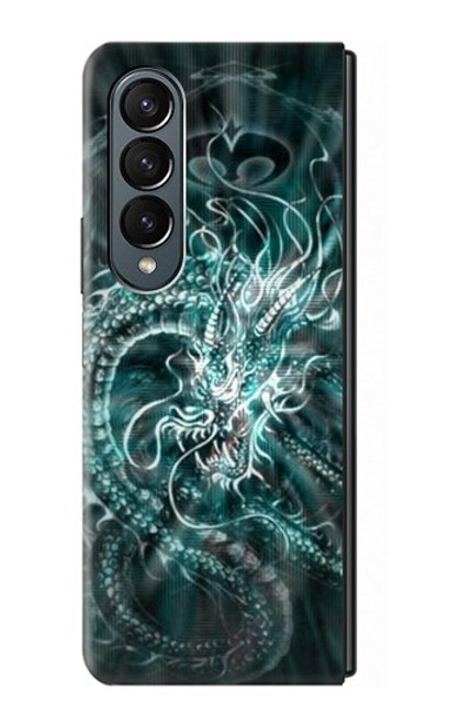 S1006 Digital Chinese Dragon Case For Samsung Galaxy Z Fold 4