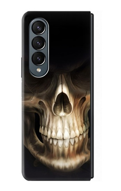 S1107 Skull Face Grim Reaper Case For Samsung Galaxy Z Fold 4