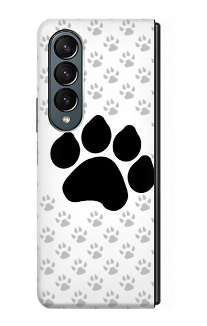 S2355 Paw Foot Print Case For Samsung Galaxy Z Fold 4