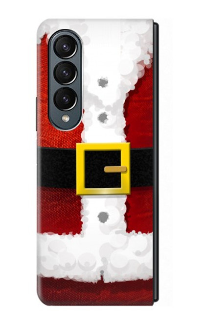 S2846 Christmas Santa Red Suit Case For Samsung Galaxy Z Fold 4