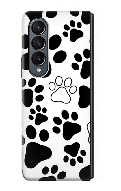 S2904 Dog Paw Prints Case For Samsung Galaxy Z Fold 4