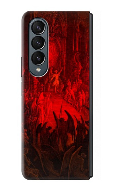 S3583 Paradise Lost Satan Case For Samsung Galaxy Z Fold 4