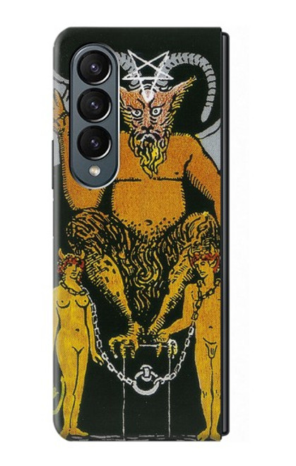 S3740 Tarot Card The Devil Case For Samsung Galaxy Z Fold 4