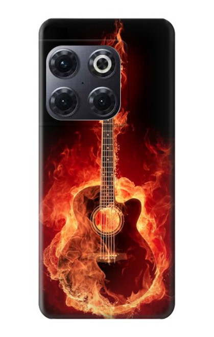 S0415 Fire Guitar Burn Case For OnePlus 10T