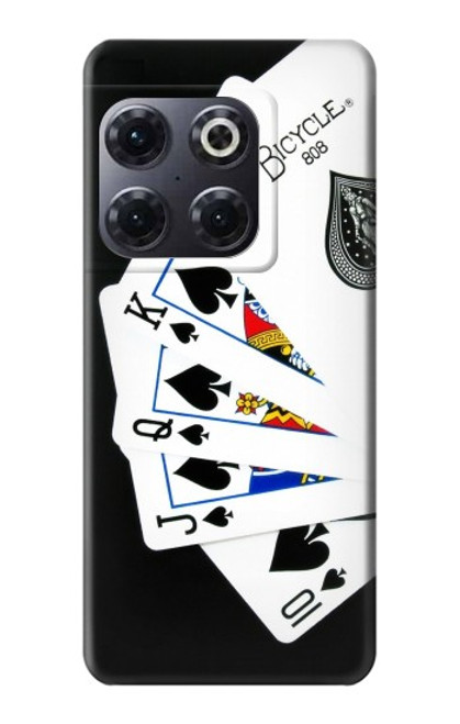 S1078 Poker Royal Straight Flush Case For OnePlus 10T