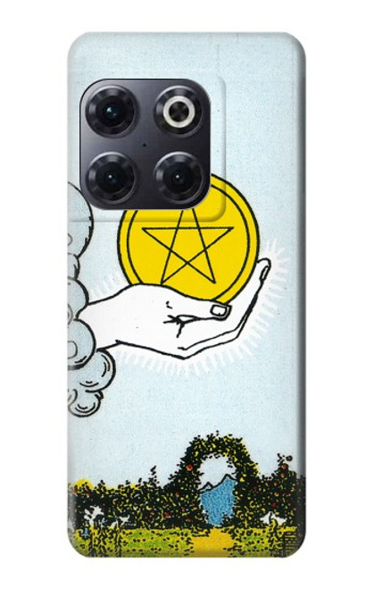 S3722 Tarot Card Ace of Pentacles Coins Case For OnePlus 10T