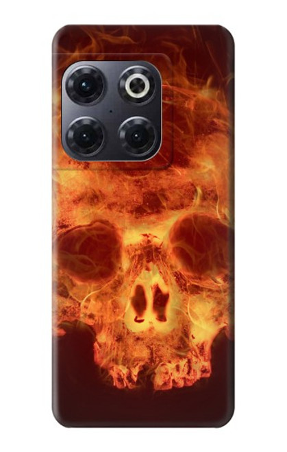 S3881 Fire Skull Case For OnePlus 10T