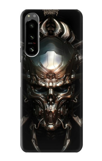 S1027 Hardcore Metal Skull Case For Sony Xperia 5 IV