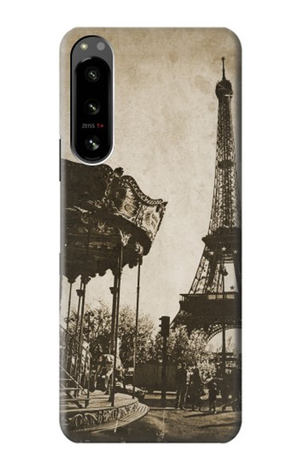 S2174 Eiffel Tower Vintage Paris Case For Sony Xperia 5 IV
