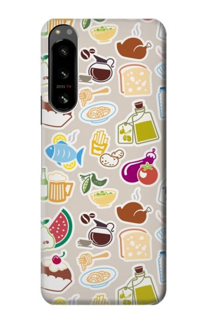 S2321 Food and Drink Seamless Case For Sony Xperia 5 IV