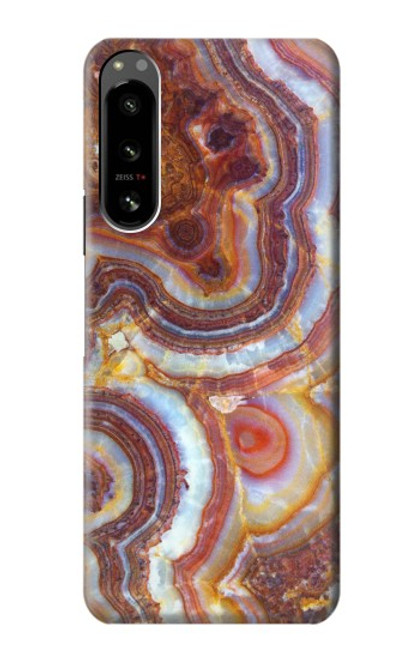 S3034 Colored Marble Texture Printed Case For Sony Xperia 5 IV
