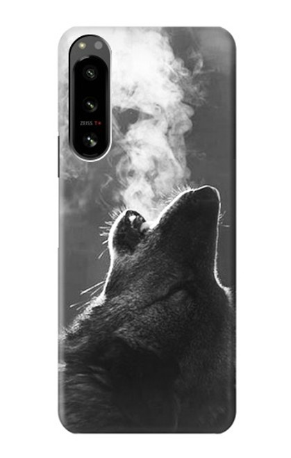 S3505 Wolf Howling Case For Sony Xperia 5 IV