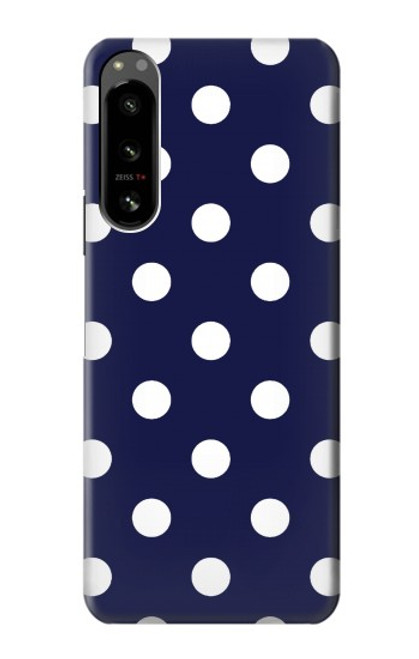 S3533 Blue Polka Dot Case For Sony Xperia 5 IV