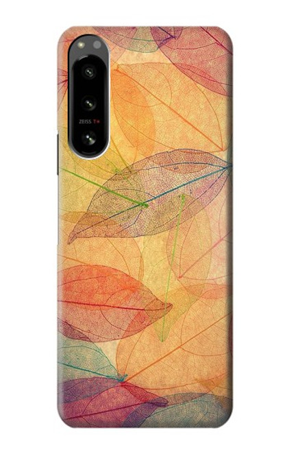 S3686 Fall Season Leaf Autumn Case For Sony Xperia 5 IV