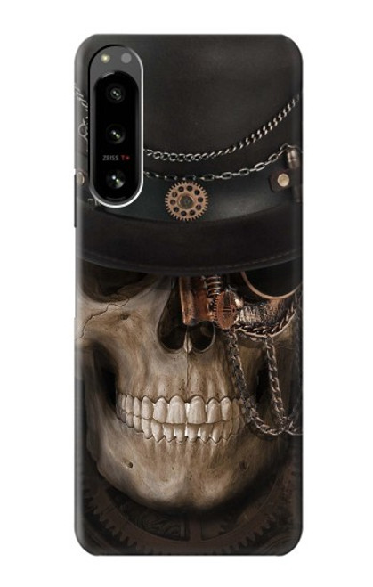 S3852 Steampunk Skull Case For Sony Xperia 5 IV