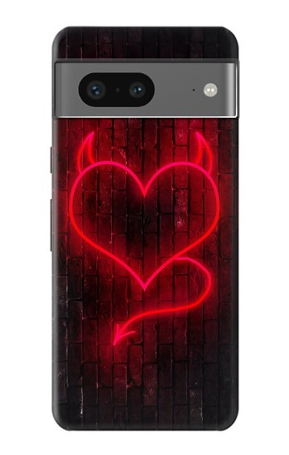 S3682 Devil Heart Case For Google Pixel 7