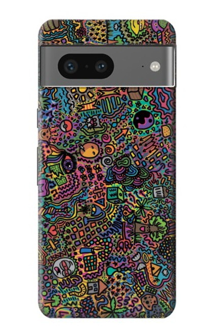 S3815 Psychedelic Art Case For Google Pixel 7