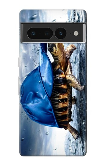 S0084 Turtle in the Rain Case For Google Pixel 7 Pro