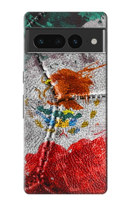 S3314 Mexico Flag Vinatage Football Graphic Case For Google Pixel 7 Pro