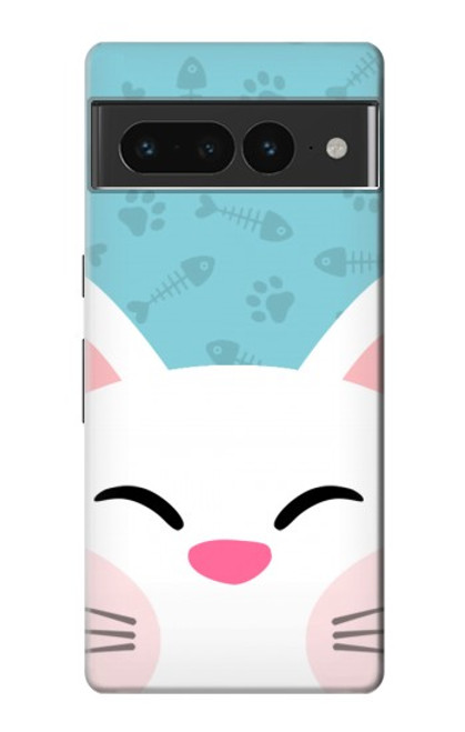 S3542 Cute Cat Cartoon Case For Google Pixel 7 Pro