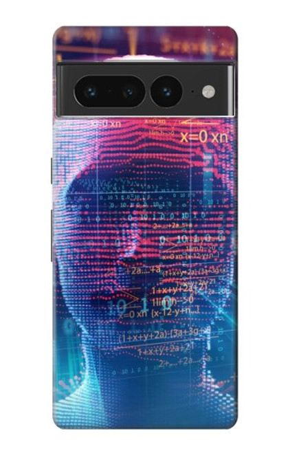 S3800 Digital Human Face Case For Google Pixel 7 Pro