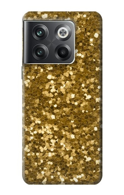 S3388 Gold Glitter Graphic Print Case For OnePlus Ace Pro
