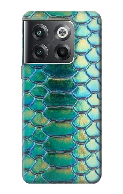 S3414 Green Snake Scale Graphic Print Case For OnePlus Ace Pro