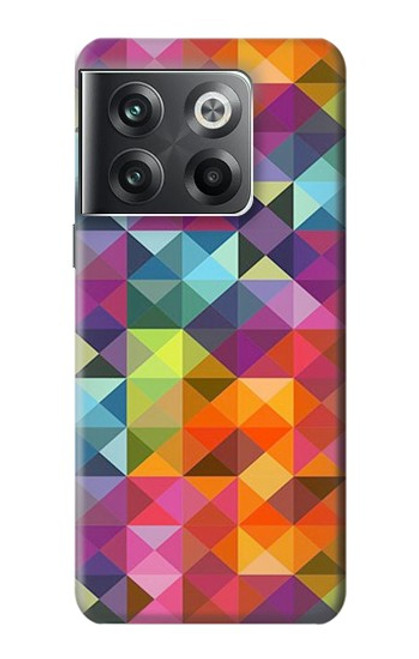 S3477 Abstract Diamond Pattern Case For OnePlus Ace Pro