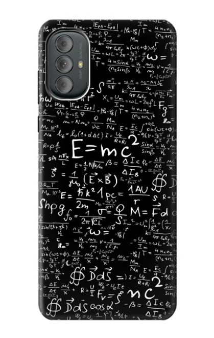 S2574 Mathematics Physics Blackboard Equation Case For Motorola Moto G Power 2022, G Play 2023