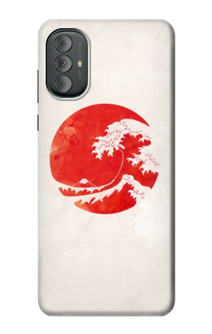 S3237 Waves Japan Flag Case For Motorola Moto G Power 2022, G Play 2023